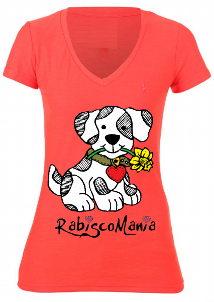 Camiseta vermelha cachorro