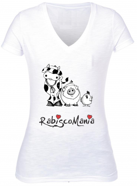 Camiseta Branca Animais